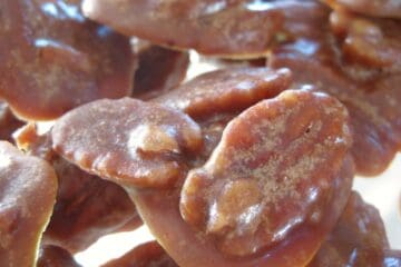 Close up of Beat the Heat Microwave Pralines.