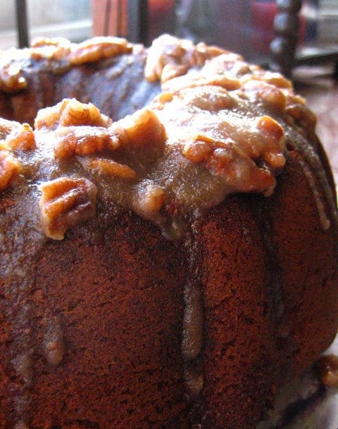 Pumpkin Praline Cake - My Own Sweet Thyme