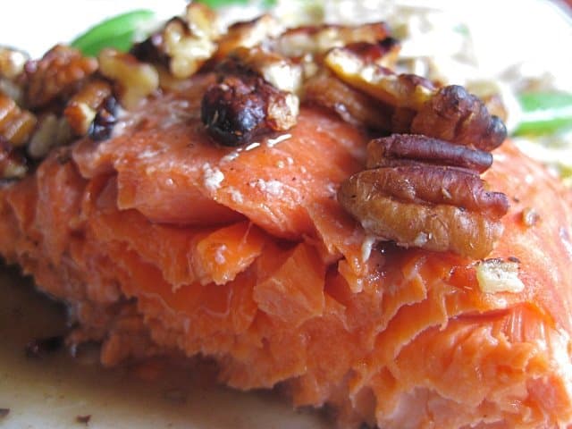 Bourbon Pecan Salmon