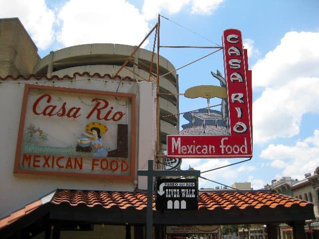 Casa Rio on the Riverwalk in San Antonio, TX.