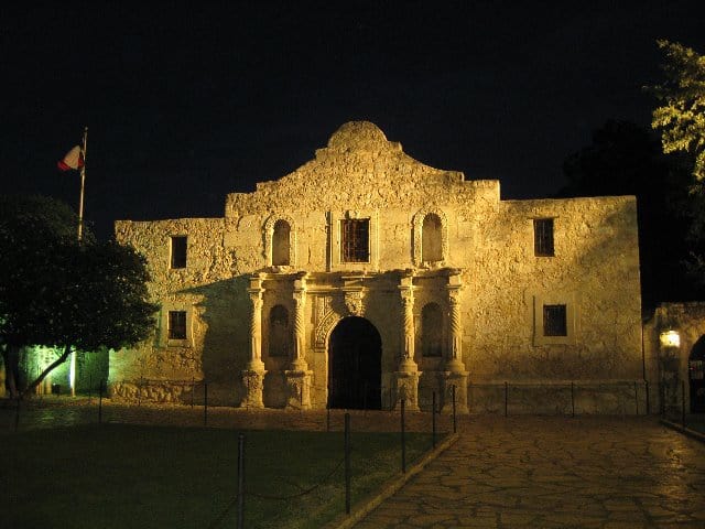 The Alamo in San Antonio, TX.