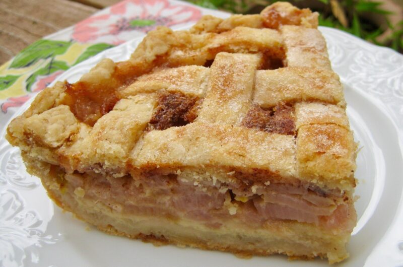 Rhubarb Cream Pie