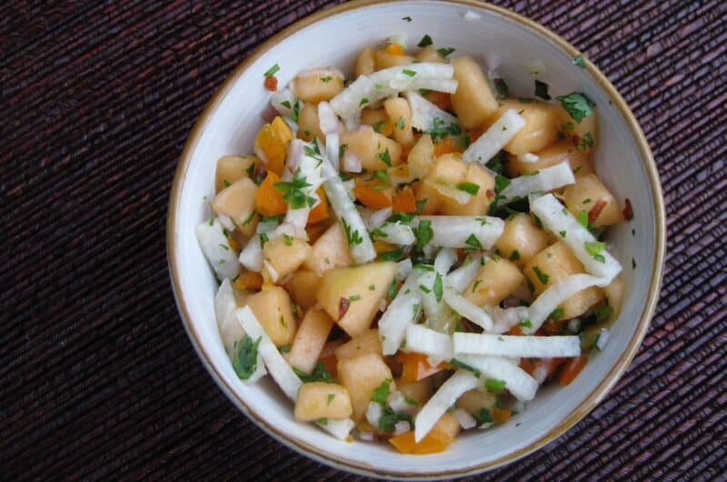 Cantaloupe Salsa