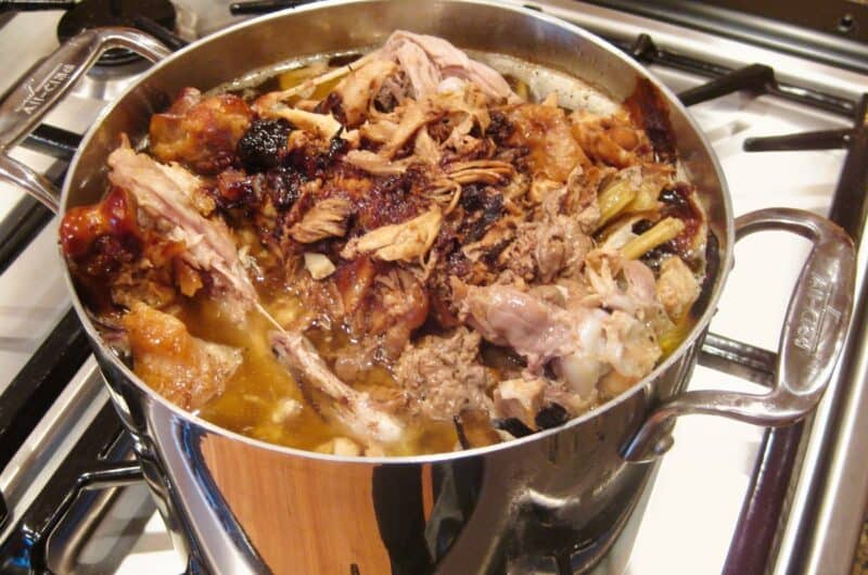 Taking (Turkey) Stock - After the Big Meal