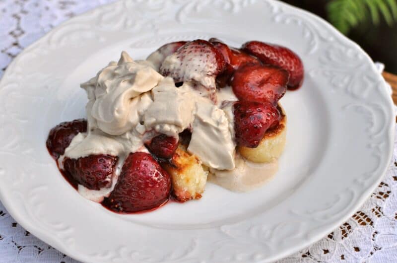 Pan-Roasted Balsamic Strawberries