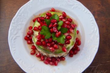 Crab and Avocado Salad with Pomegranate Arils
