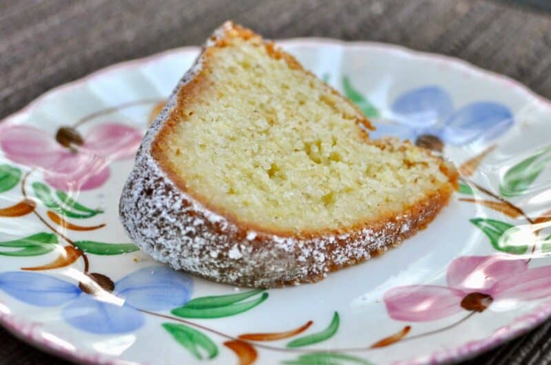 White Pepper and Ginger Lemon Cake