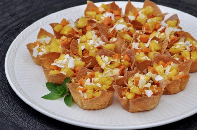 Pineapple Sweet Potato Salsa