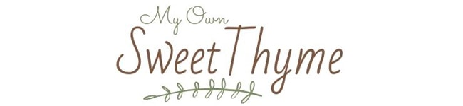 Logo for MyOwnSweetThyme.com